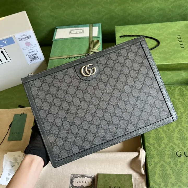 View 1 of G GG Supreme Crossbody: Luxury Coated Canvas Bag