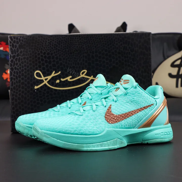 View 1 of Jalen Brunson x Kobe 6 Protro Statue of Liberty PE Reps