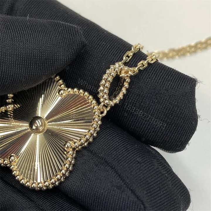 View 1 of Van Cleef & Arpels Magic Alhambra Long Necklace Guilloche 1 Motif VCARP4KO00