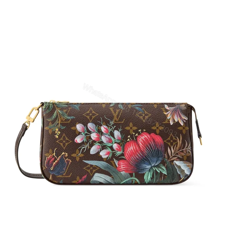 View 1 of Louis Vuitton Pochette Accessoires Monogram Canvas Ebene 22cm M29148
