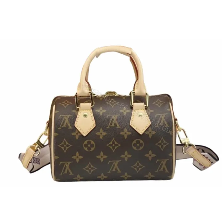 View 1 of Louis Vuitton Speedy Bandoulière 20 Fuchsia 25Cm M45948