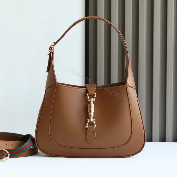 View 1 of Gucci精品仿製Jackie 1961棕色肩背包 女士通勤百搭款