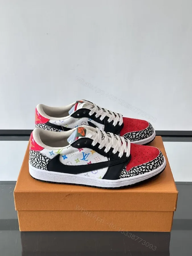View 1 of Colorful Premium Detailing High-Top Sneakers