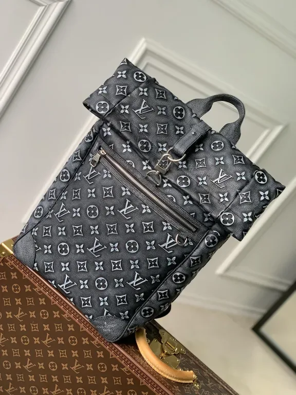 View 1 of Monogram Luxe Pack: City-Ready Everyday Backpack