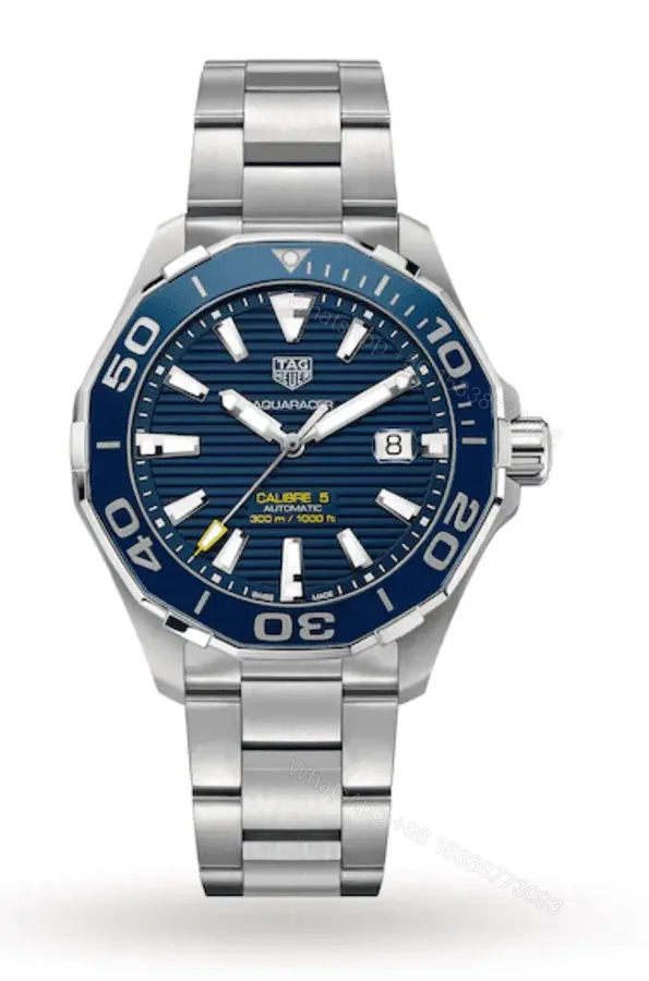View 1 of Tag Heuer Aquaracer CALIBRE 5 Replica 43MM CERAMIC BEZEL MENS WATCH