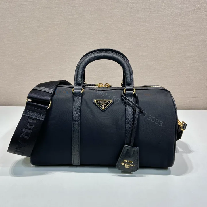 View 1 of 高仿Prada*ReEdition系列手提包1BB233黑色免檢版