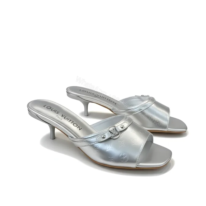 View 1 of Louis Vuitton 6Am Mule Silver 1Aivt3