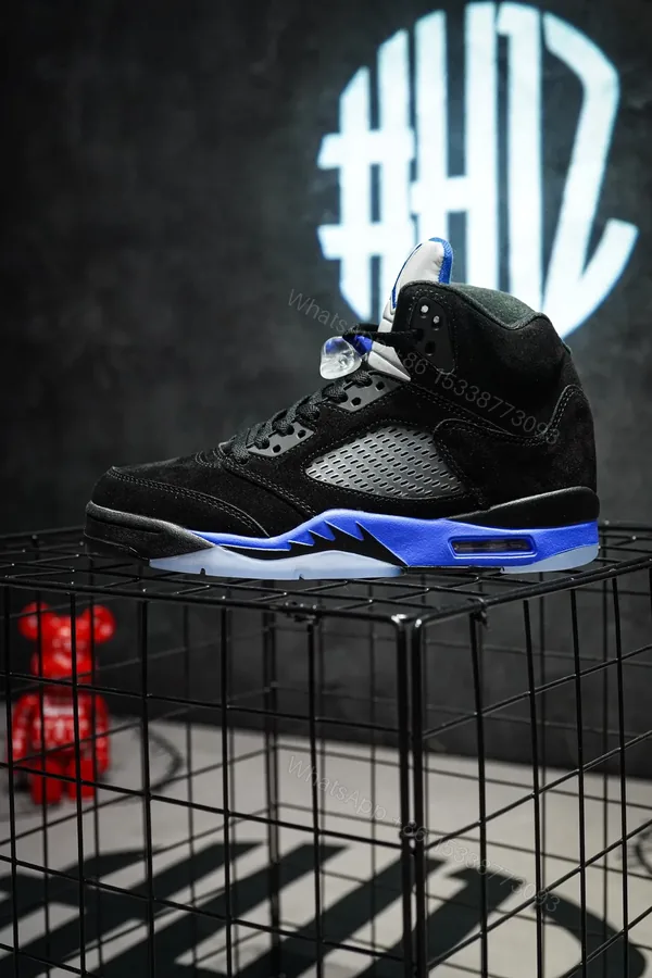 View 1 of Air Jordan 5 Retro “Racer Blue” Replicas