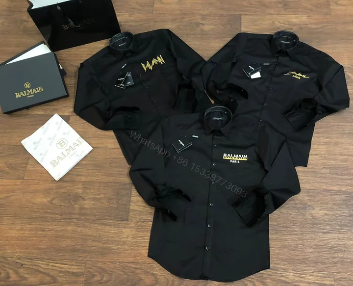 View 1 of FIRST COPY BALMAIN STORE ARTICLE PREMIUM SHIRT