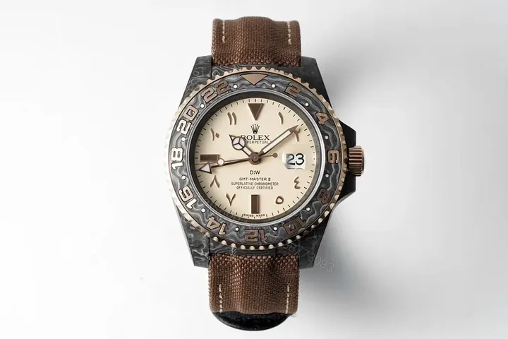 View 1 of VS Factory Clean Factory Diw Rolex GMT-Master II, Brown, Carbon Fiber