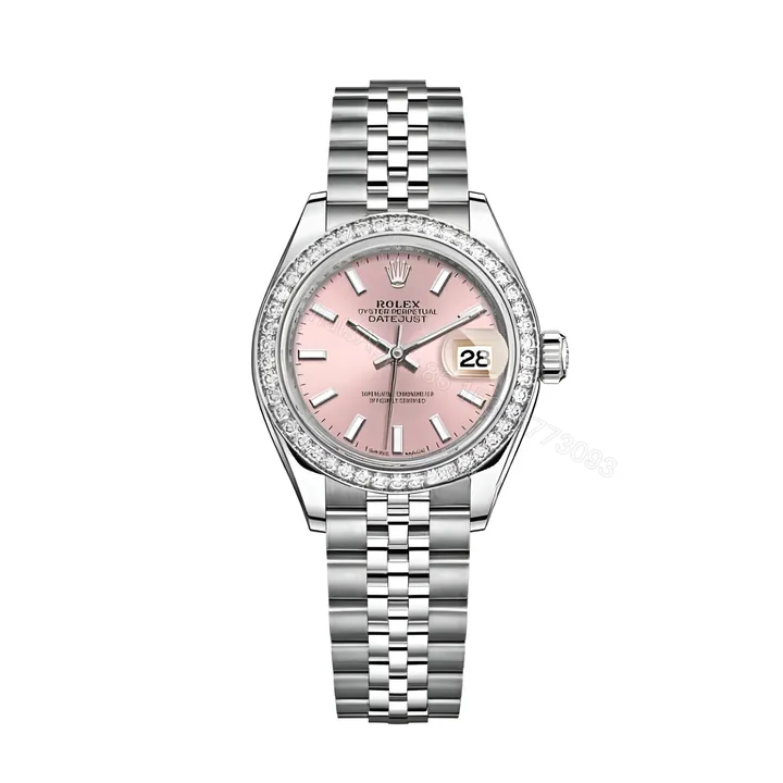 View 1 of Rolex 279384rbr Pink Dial Replica