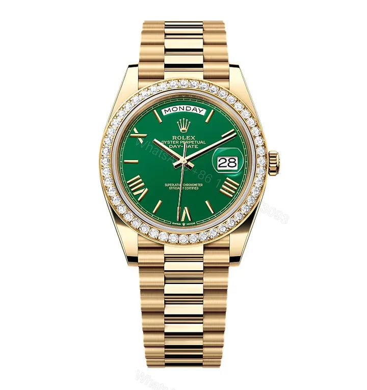 View 1 of Superclone Rolex Day-Date Green Dial 228348RBR-0040 40 mm