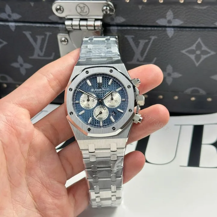 View 1 of Audemars Piguet Royal Oak 26331 Super Clone Chronograph Blue Dial