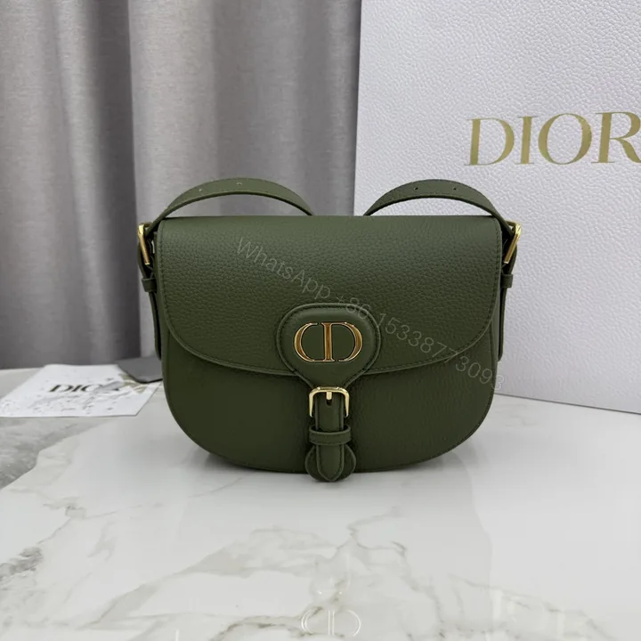 View 1 of Dior 原單墨綠Bobby半月包 女士款個性色系搭配有型推薦