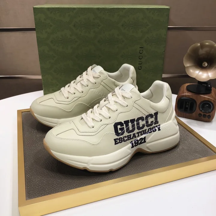 View 1 of Gucci高仿男士老爹鞋 復古字母設計輕量運動款式
