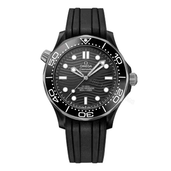 View 1 of Omega Seamaster Black Bezel Replica