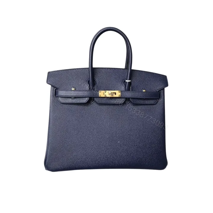 View 1 of Hermes Birkin 25 Bag Epsom Bleu Saphire 25Cm