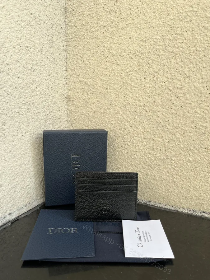 View 1 of Dior原單卡夾 男士短夾設計 小巧輕便真皮款式