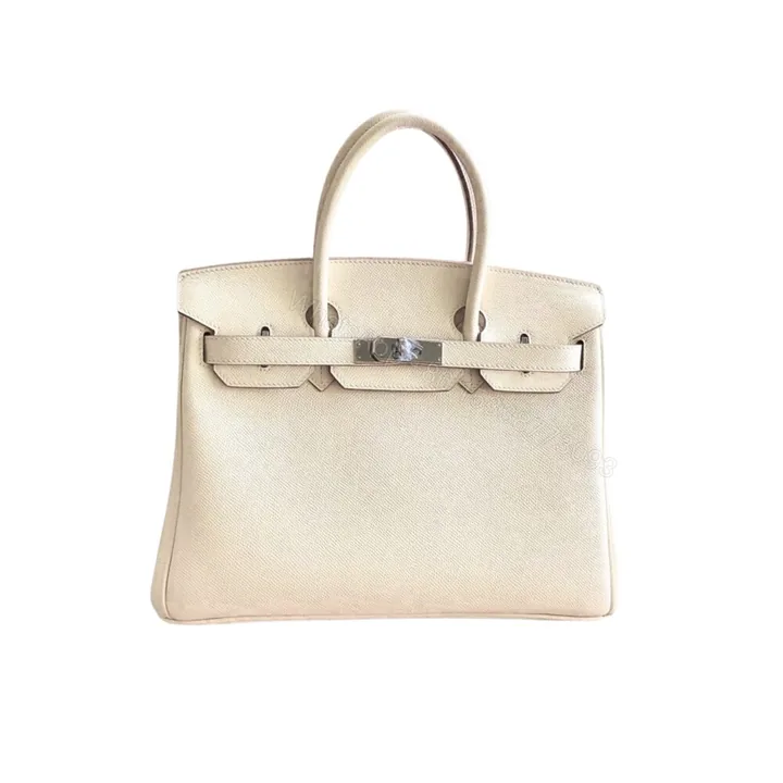 View 1 of Hermes Birkin 25 Bag Epsom Sellier Nata 25Cm