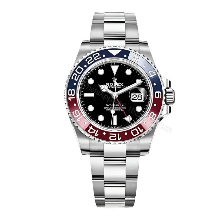 View 1 of Rolex GMT-Master 116719BLRO-0001 Pepsi Red/Blue Replica