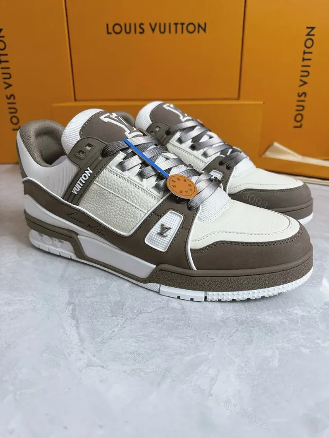 View 1 of Chic Hybrid High-Top Sneaker with Textured Leather