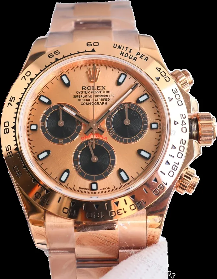 View 1 of Rolex Cosmograph Daytona Everose Sundust – Black Oyster 126505-0003
