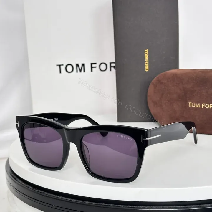 View 1 of Bold Acetate Sunglasses: Structured Luxury Shades