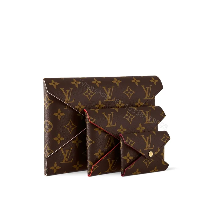 View 1 of Louis Vuitton Kirigami Pochette Monogram Brown 23cm M62034