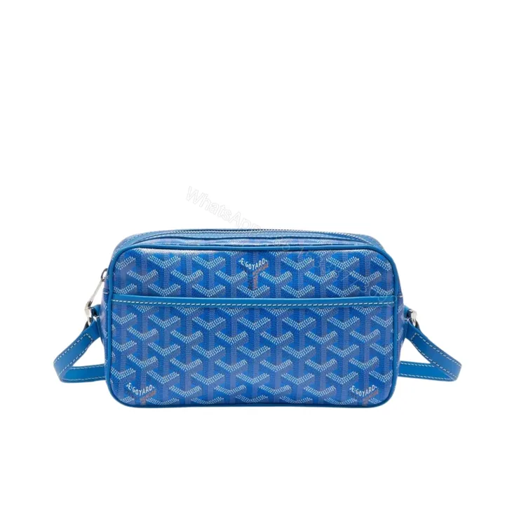 View 1 of GOYARD CAP VERT BAG BLUE 23CM