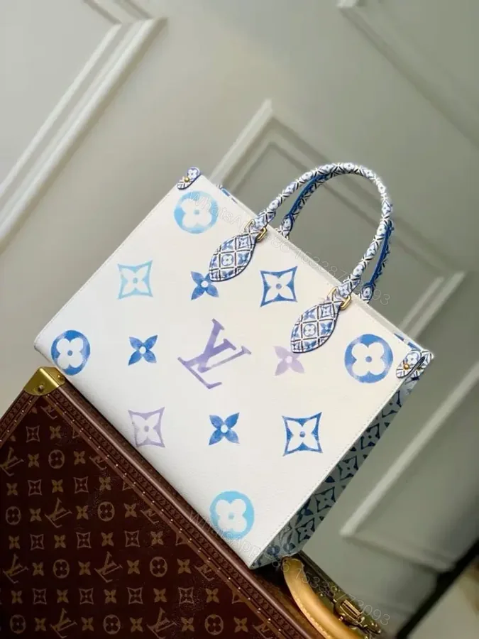 View 1 of Louis Vuitton OnTheGo Limited Edition Cities Colored Monogram Giant GM tote bag