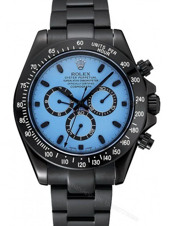 View 1 of Replica Rolex Daytona Blue Dial 1454250