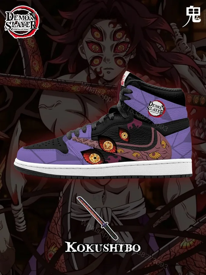 View 1 of Kokushibo V.1 Custom TS High Jordan 1