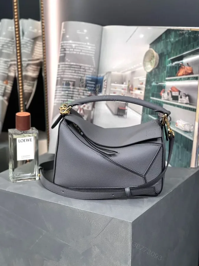View 1 of LOEWE Puzzle Leather Shoulder Bag