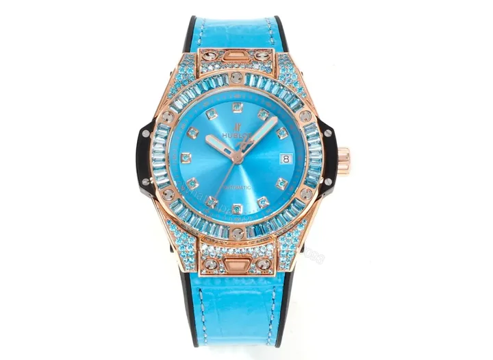 View 1 of Hublot Big Bang Blue Leather Watch
