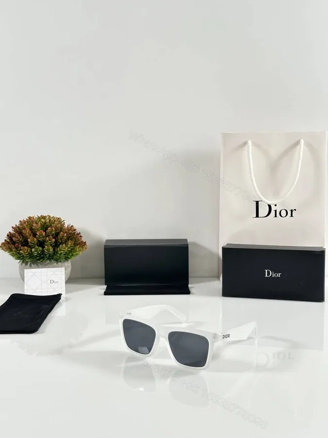 View 1 of First Copy Dior B27 Ice Black Sunglasses