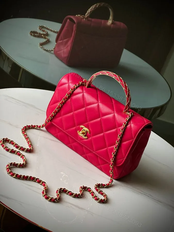 View 1 of Chanel TOP ORIGINAL QUALITY BAG LEATHER HANDBAG WALLET