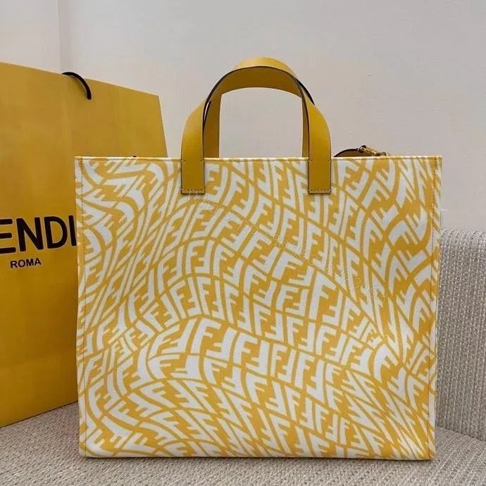 View 1 of Fendi Zucca PVC Handbag