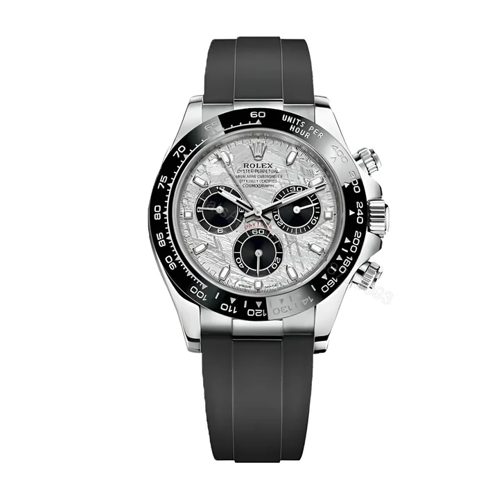 View 1 of Rolex Cosmograph Daytona White Gold Meteorite 116519LN Replica