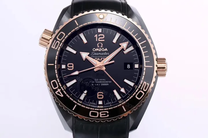 View 1 of Omega Seamaster Diver 300M Master Co-Axial 43 Stainless Steel Sedna Gold Black Dial&Rubber 210.22.42.20.01.002