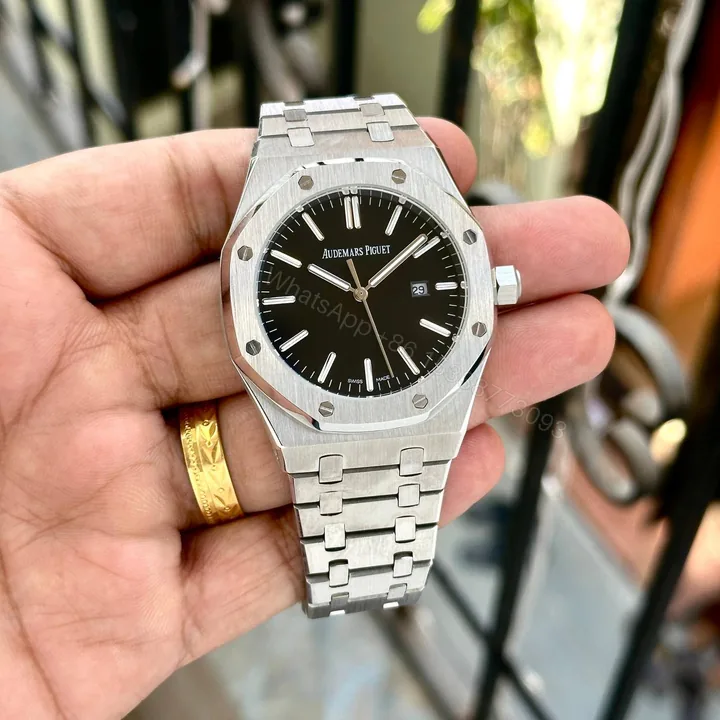 View 1 of Audemars Piguet Royal Oak Black Dial 42mm Quartz