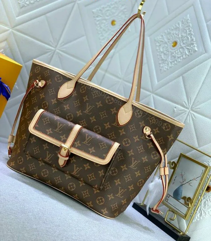 View 1 of FIRST COPY Louis Vuitton Neverfull MM handbag