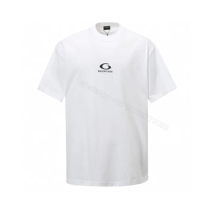 View 1 of Balenciaga 高仿 男款極簡Logo短袖T恤 百搭潮流設計