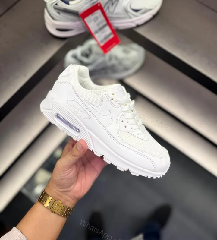 View 1 of FIRST COPY NIKE AIRMAX 90 TRIPLE WHITE