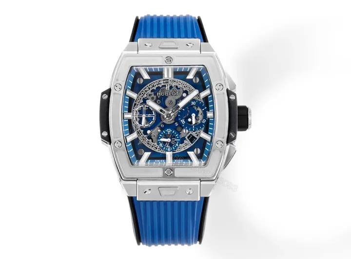 View 1 of WWF Factory Hublot Spirit of Big Bang Blue Watch