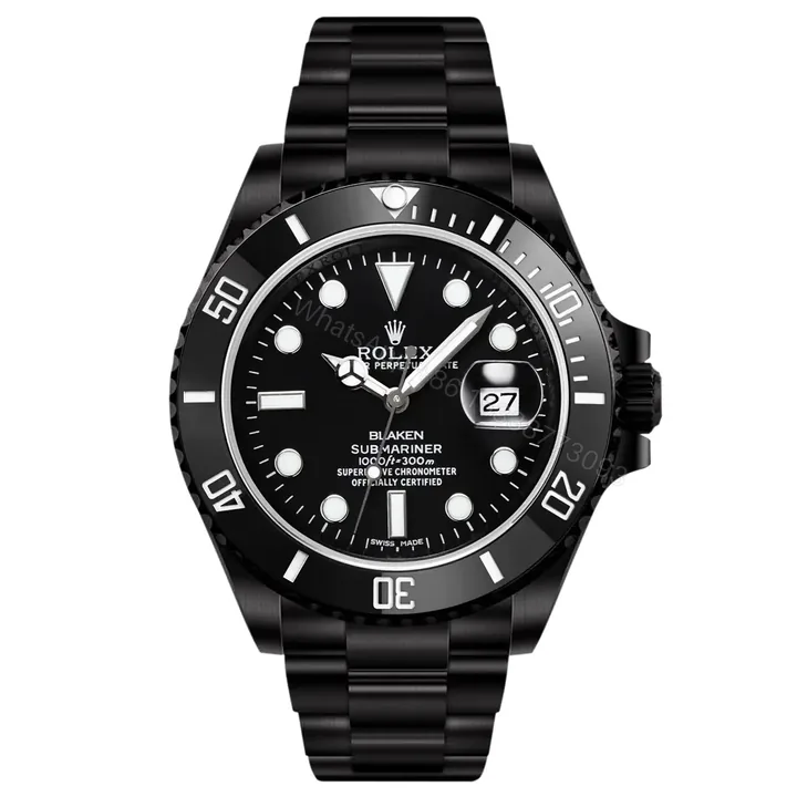View 1 of BT Factory Clean Factory IPK Blaken Black Submariner Watch
