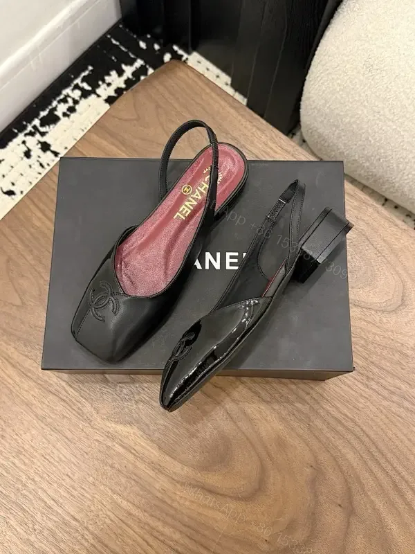 View 1 of Chic Slingback Pumps: Signature Logo, All-Day Comfort