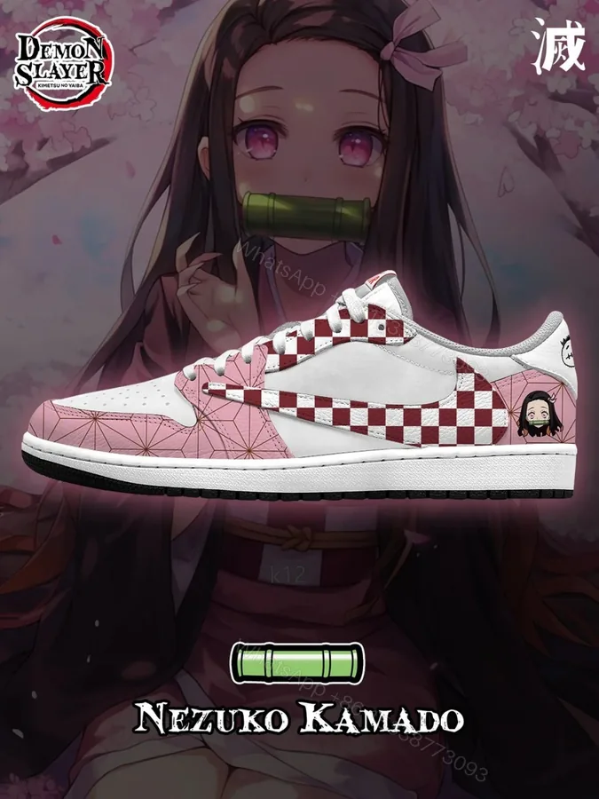 View 1 of Nezuko Kamado V.2 Custom TS Low Jordan 1
