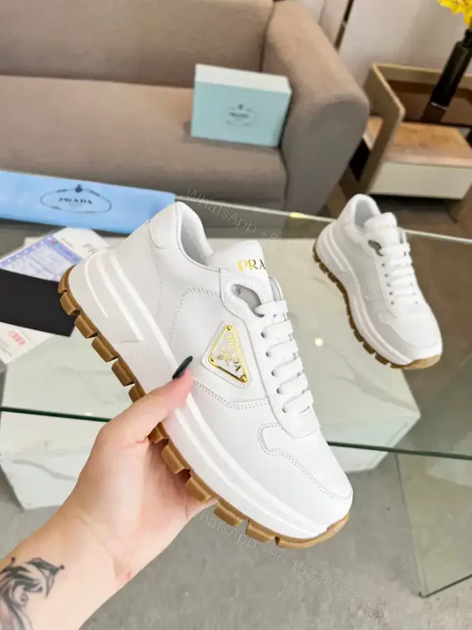 View 1 of PRAX 01 DELAVÉ SUEDE AND RE-NYLON SNEAKERS – PRD049
