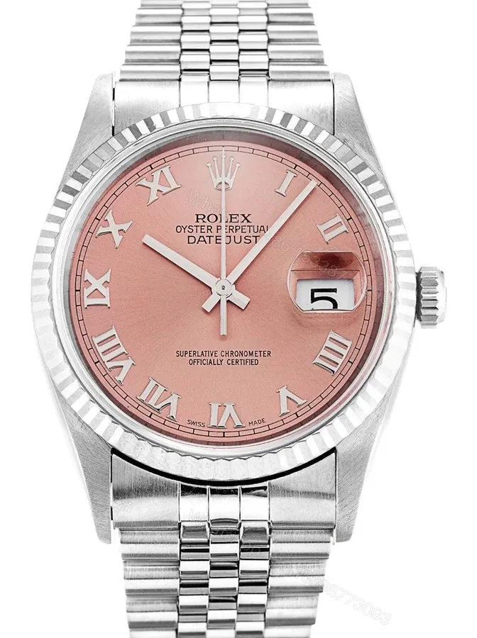 View 1 of Replica Rolex Datejust Pink Dial 16234 36 mm