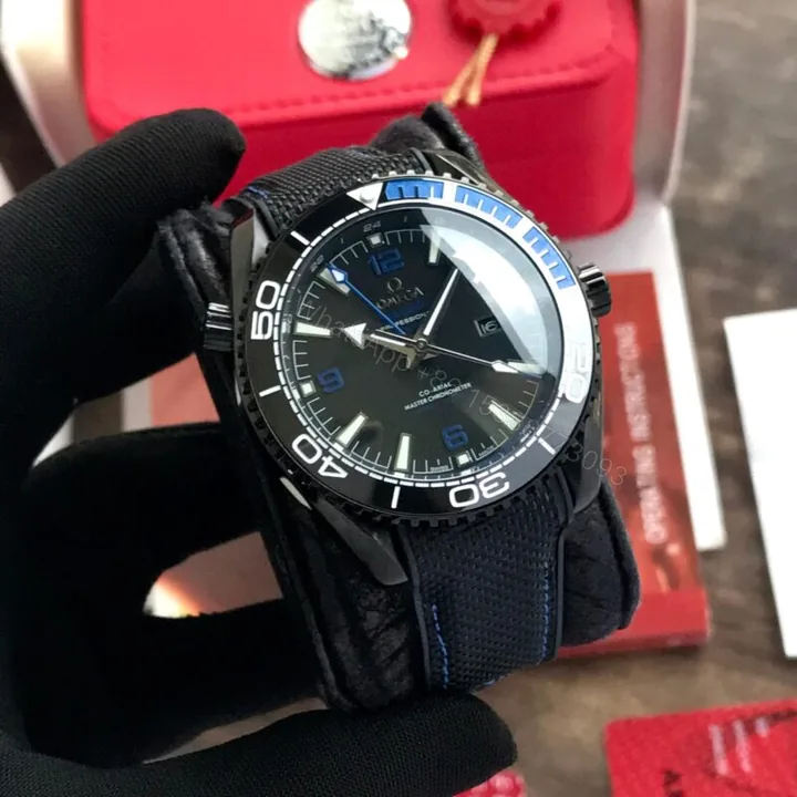 View 1 of Omega Seamaster GMT Deepblack Black Dial Automatic 40mm
